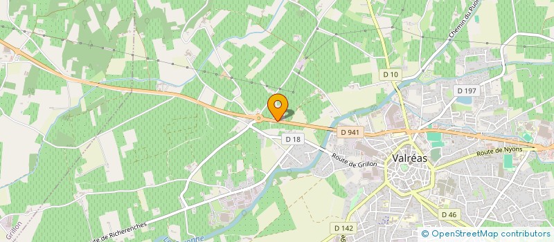 localisation de l'entreprise UNION SPORTIVE VALREASSIENNE à VALREAS