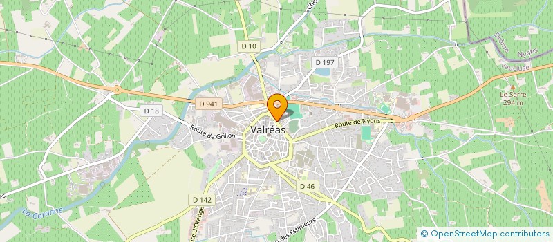 localisation de l'entreprise UNION SPORTIVE VALREASSIENNE FOOTBALL à VALREAS