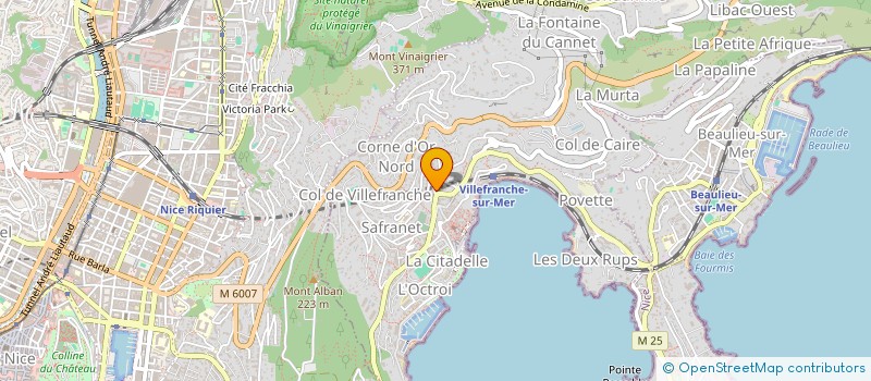 localisation de l'entreprise UNION SPORTIVE VILLEFRANCHE KICK BOXING à VILLEFRANCHE-SUR-MER