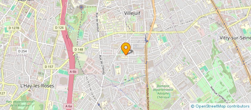 localisation de l'entreprise UNION SPORTIVE VILLEJUIF BOXE ANGLAISE à VILLEJUIF