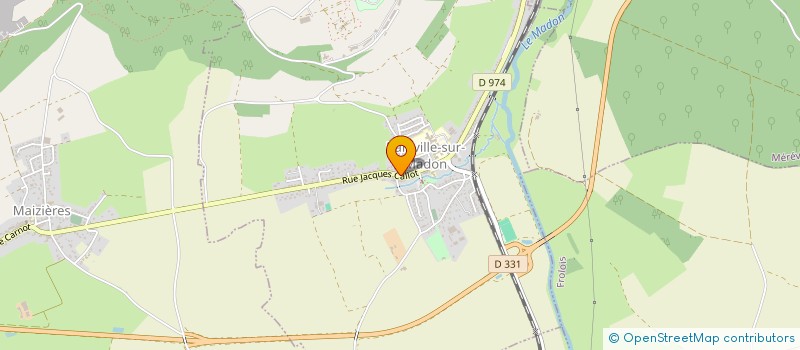 localisation de l'entreprise UNION SPORTIVE VITERNE ET MADON  BAINVILLE-SUR-MADON