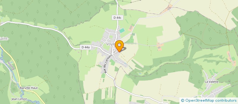 localisation de l'entreprise UNION SPORTIVE VOYER  VOYER