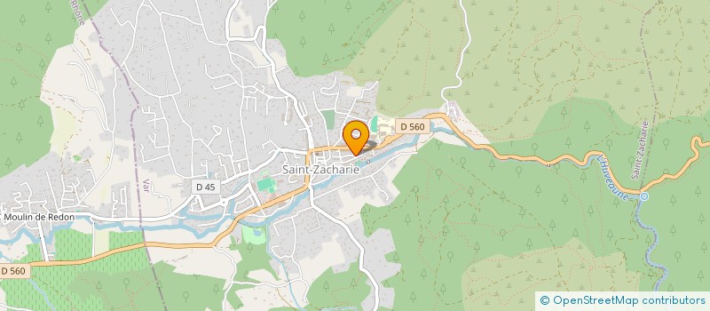 localisation de l'entreprise UNION SPORTIVE ZACHARIENNE  SAINT-ZACHARIE