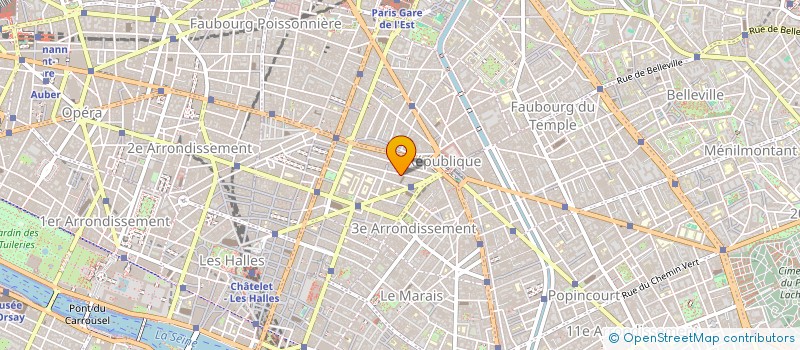 localisation de l'entreprise UNION STOCK EUROPE à PARIS