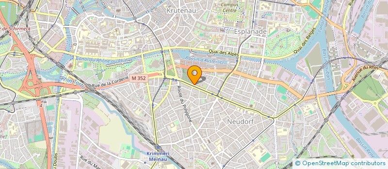 localisation de l'entreprise UNION SYND AUTONOME EST FONCTION PUBLIC à STRASBOURG