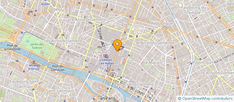 localisation de l'entreprise UNION SYND C F D T ADM PARIS à PARIS