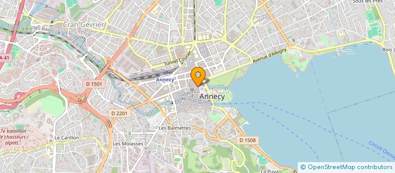 localisation de l'entreprise UNION SYND HOT REST CAFET LIMON D ANNECY  ANNECY