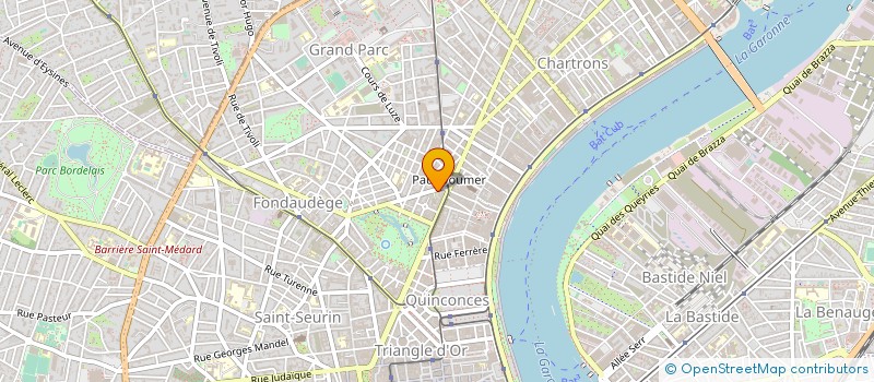 localisation de l'entreprise UNION SYND INTERPROF SOLIDAIRES GIRONDE à BORDEAUX
