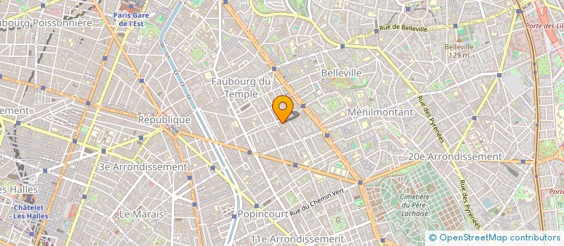 localisation de l'entreprise UNION SYND METALLURGIE I DE F  PARIS