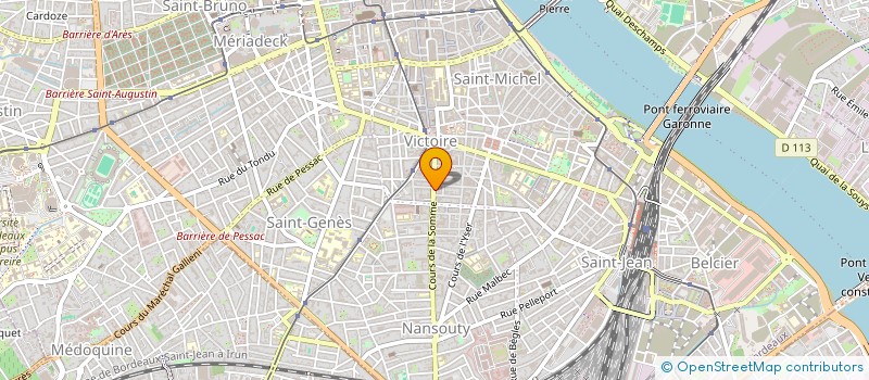 localisation de l'entreprise UNION SYND METIERS GRAPH GRAND SUD OUEST à BORDEAUX