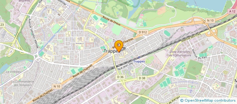localisation de l'entreprise UNION SYND PERSON RETRAITE à TRAPPES