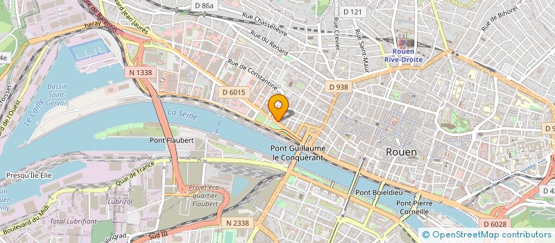 localisation de l'entreprise UNION SYND ROUIS TEILLEUR LIN à ROUEN