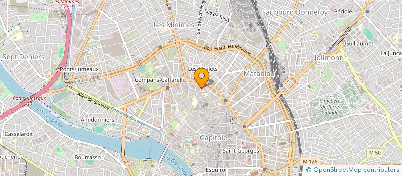 localisation de l'entreprise UNION SYNDICALE AVENIR SPE - LE BLOC à TOULOUSE