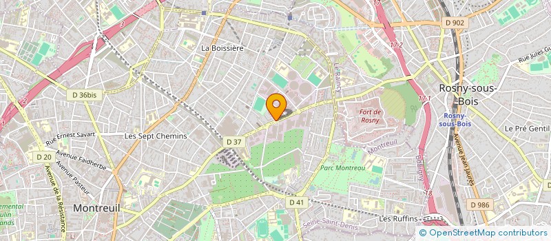 localisation de l'entreprise UNION SYNDICALE DE DEFENSE DU PATRONAT INDEPENDANT à MONTREUIL
