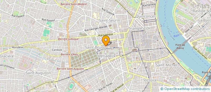 localisation de l'entreprise UNION SYNDICALE DE MEUNERIE à BORDEAUX