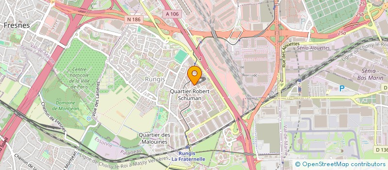 localisation de l'entreprise UNION SYNDICALE DU PERSONNEL NAVIGANT TECHNIQUE à RUNGIS