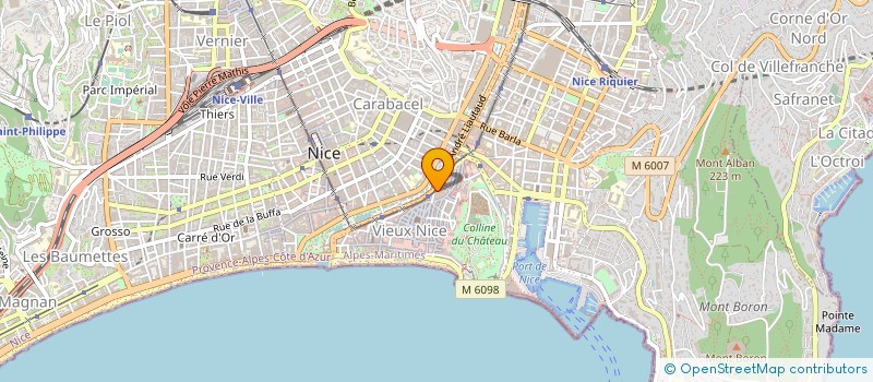localisation de l'entreprise UNION SYNDICALE ENTR TRANSPORTS COMMUN à NICE