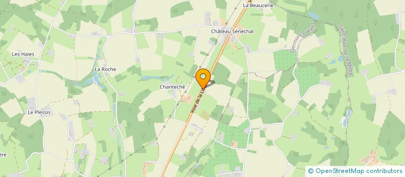 localisation de l'entreprise UNION SYNDICALE HORTICOLE  LA FLECHE