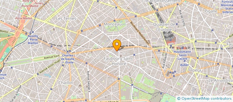 localisation de l'entreprise UNION SYNDICALE INTERPROFESSIONNELLE  POUR LA PROMOTIONDE L'INDUSTRIE DE LA CONSERVE APPERTISEE   PARIS