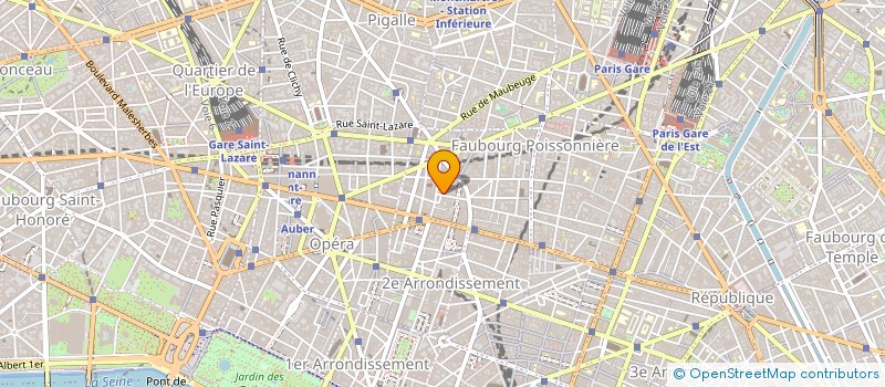 localisation de l'entreprise UNION SYNDICALE MAGISTRATS à PARIS