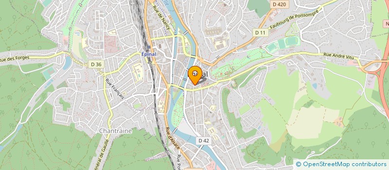 localisation de l'entreprise UNION SYNDICALE SOLIDAIRES GRAND EST à EPINAL