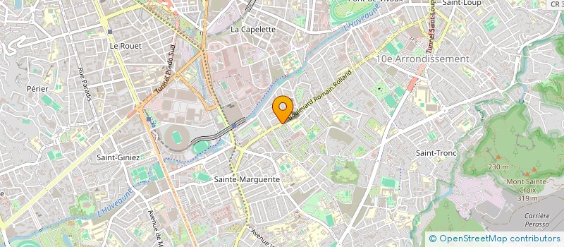 localisation de l'entreprise UNION SYNDICATS COPROPRIETES PAULINES à MARSEILLE