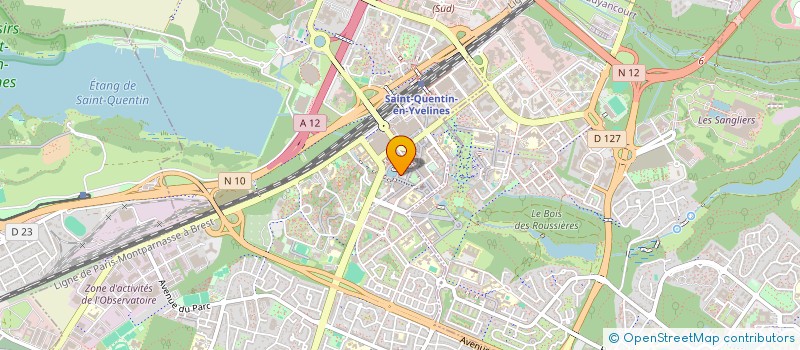 localisation de l'entreprise UNION TANG  MONTIGNY-LE-BRETONNEUX