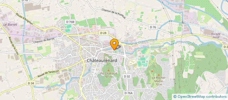 localisation de l'entreprise UNION TAURINE CHATEAURENARDAISE ET VALORISATION DU TROPHEE DES MARAICHERS  CHATEAURENARD