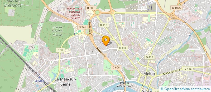 localisation de l'entreprise UNION TECHNICIENS INNOVAT LOCAT SERVICES à LE MEE-SUR-SEINE