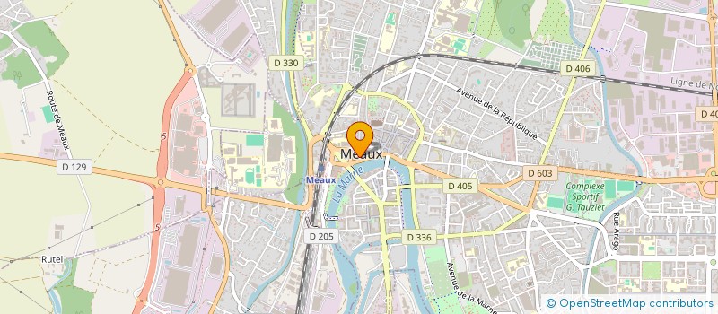 localisation de l'entreprise UNION TERRES D'HISTOIRE - MEAUX MARNE ET OURCQ  MEAUX