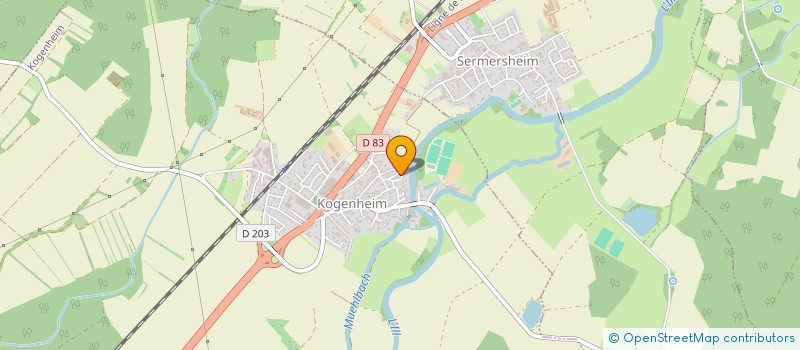 localisation de l'entreprise UNION THEATRALE ET DE LOISIRS DE ROSSFELD  ROSSFELD