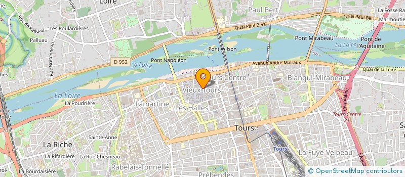 localisation de l'entreprise UNION TOURANGELLE DU MODELE REDUIT à TOURS