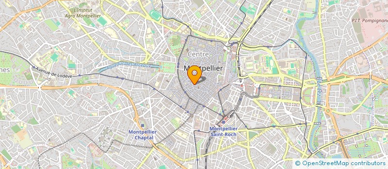 localisation de l'entreprise UNION URBAINE UU à MONTPELLIER
