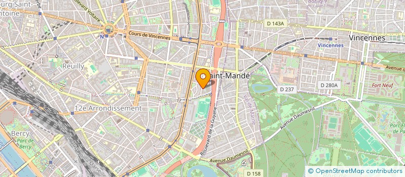 localisation de l'entreprise UNION VALDOTAINE DE PARIS  PARIS