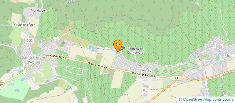 localisation de l'entreprise UNION VITICOLE DEVELOP CHAMPENOIS à CHOUILLY