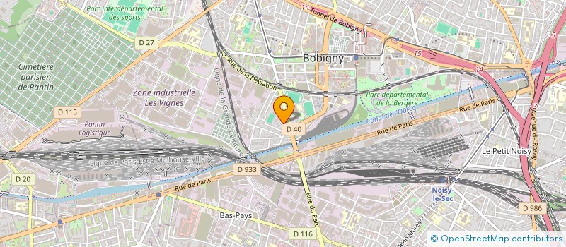 localisation de l'entreprise UNIONCARS à BOBIGNY