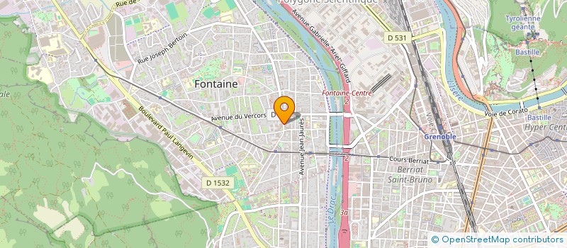 localisation de l'entreprise UNIONE SOMMATINESE ISERE à FONTAINE