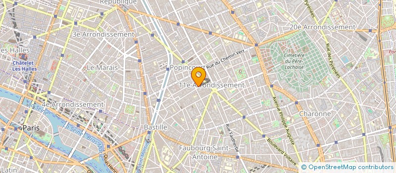 localisation de l'entreprise UNIONTEX  PARIS