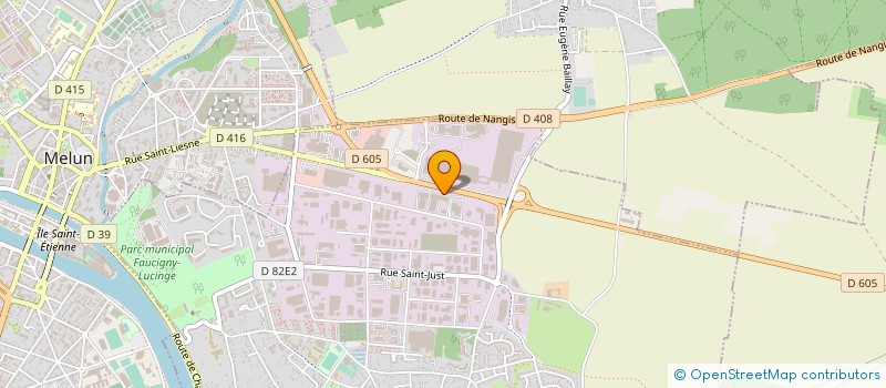 localisation de l'entreprise UNIOR FRANCE à VAUX-LE-PENIL