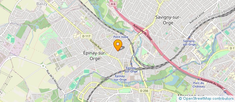 localisation de l'entreprise UNIPARK  EPINAY-SUR-ORGE