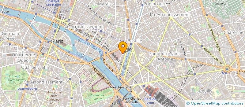 localisation de l'entreprise UNIPHOT à PARIS
