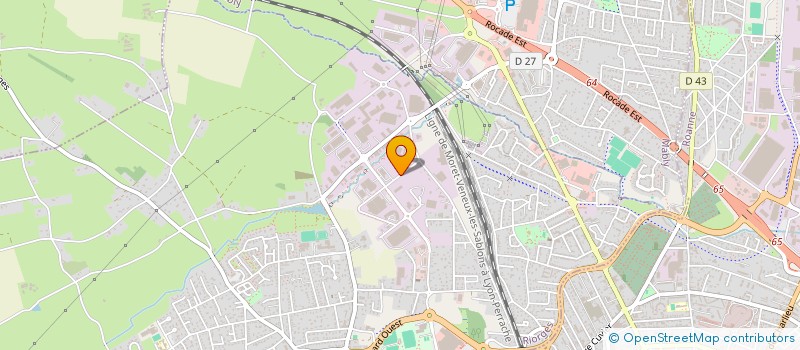 localisation de l'entreprise UNIPILE à RIORGES