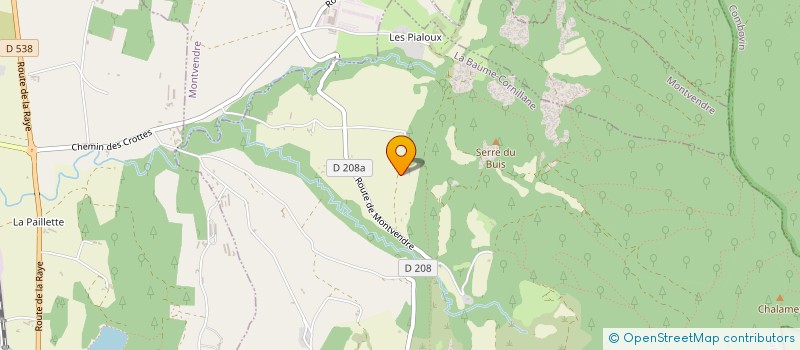 localisation de l'entreprise UNIPORTE  LA BAUME-CORNILLANE