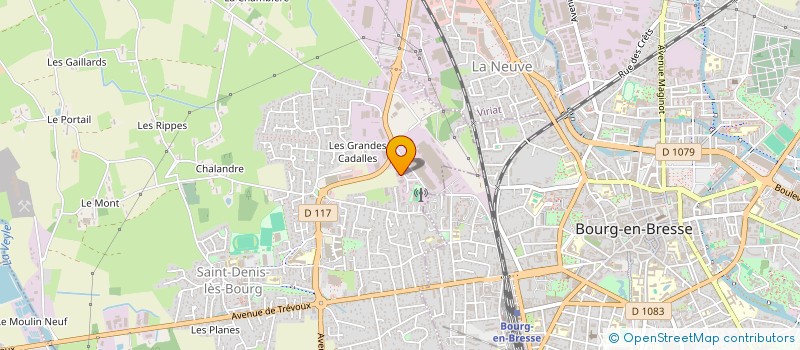 localisation de l'entreprise UNIPROD FABRICATION à SAINT-DENIS-LES-BOURG