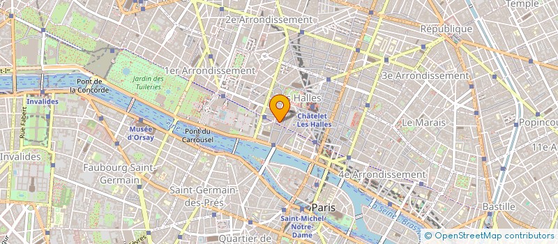 localisation de l'entreprise UNIPROS à PARIS