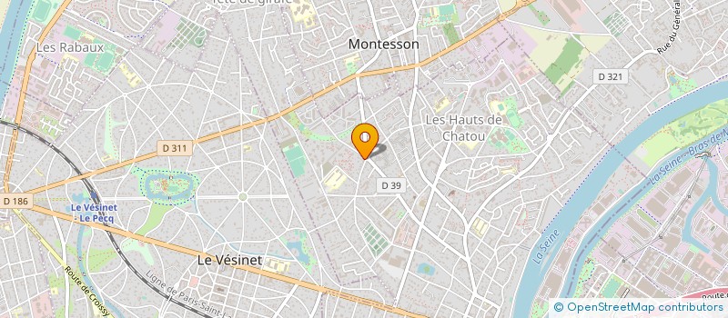 localisation de l'entreprise UNIQ AUTO CONCEPT  CHATOU