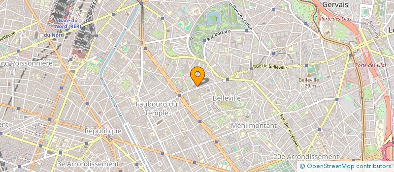 localisation de l'entreprise UNIQUE  PARIS