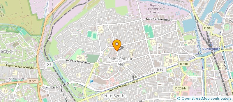 localisation de l'entreprise UNIQUE COIN à DUNKERQUE