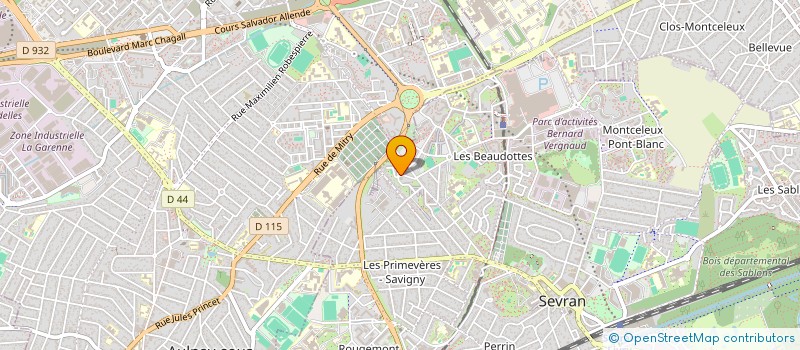 localisation de l'entreprise UNIQUE LIMO à SEVRAN