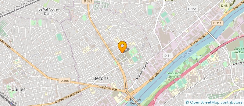 localisation de l'entreprise UNIQUE SPA à BEZONS